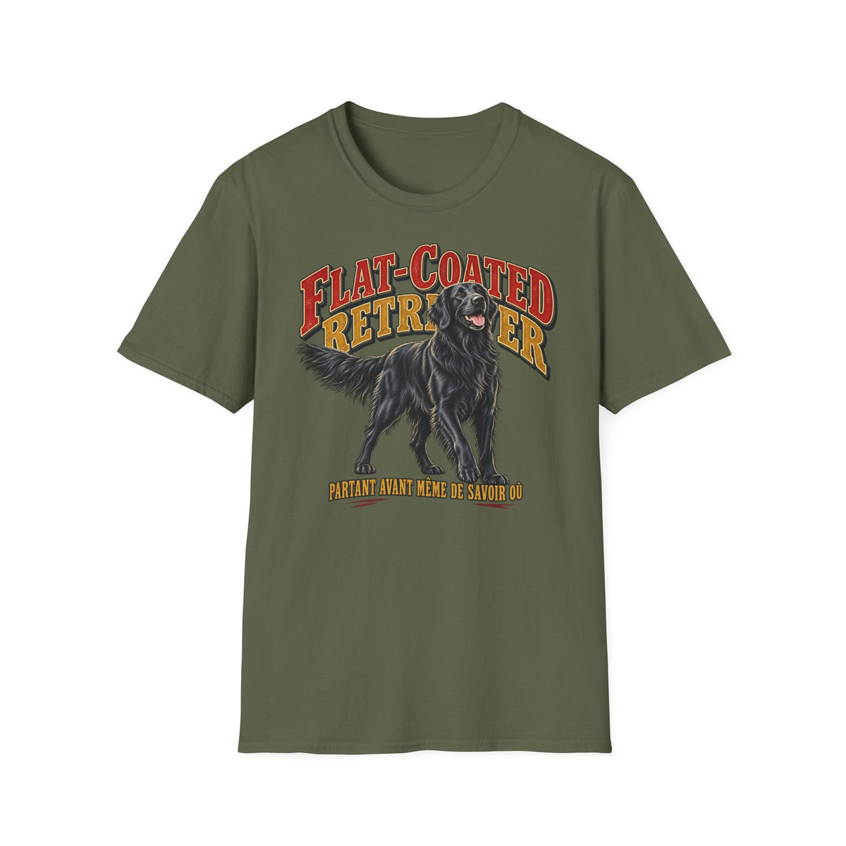 Flat-Coated Retriever - T-Shirt
