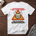T-Shirt —Attention, Chien très acceuillant...