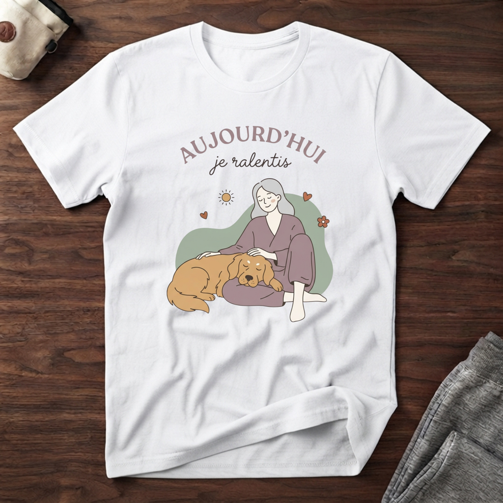 Aujourd'hui, je ralentis - T-Shirt