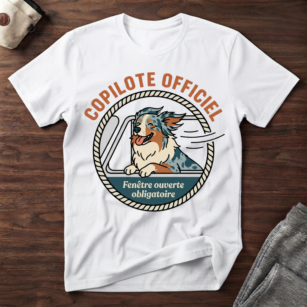 T-Shirt — Copilote Officiel