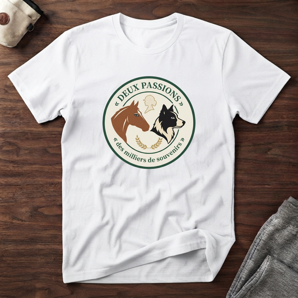 T-Shirt — Deux passions, des milliers de souvenirs