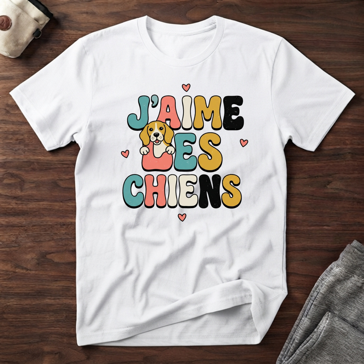 T-Shirt — J'AIME LES CHIENS