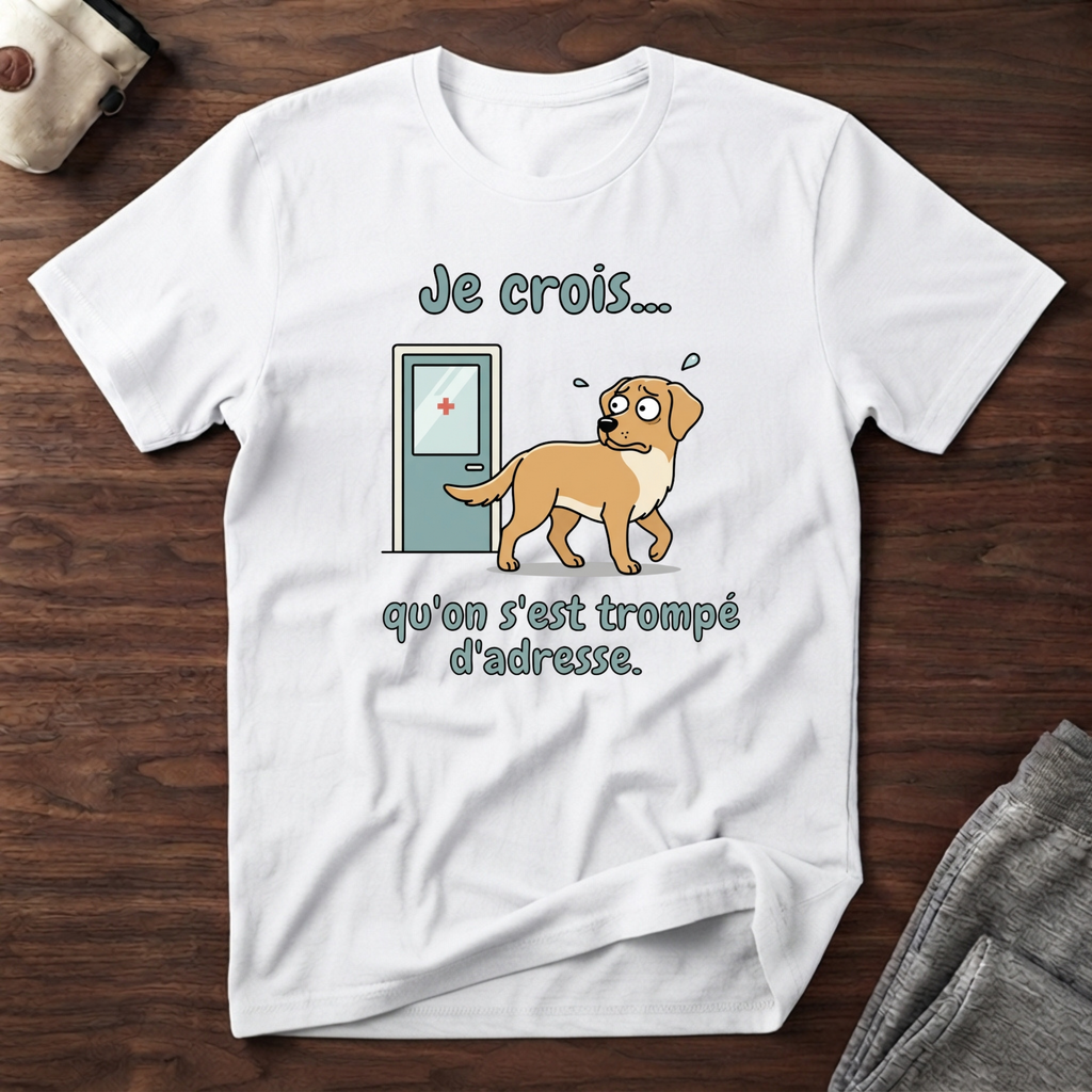 T-Shirt — Je crois qu'on s'est trompé d'adresse