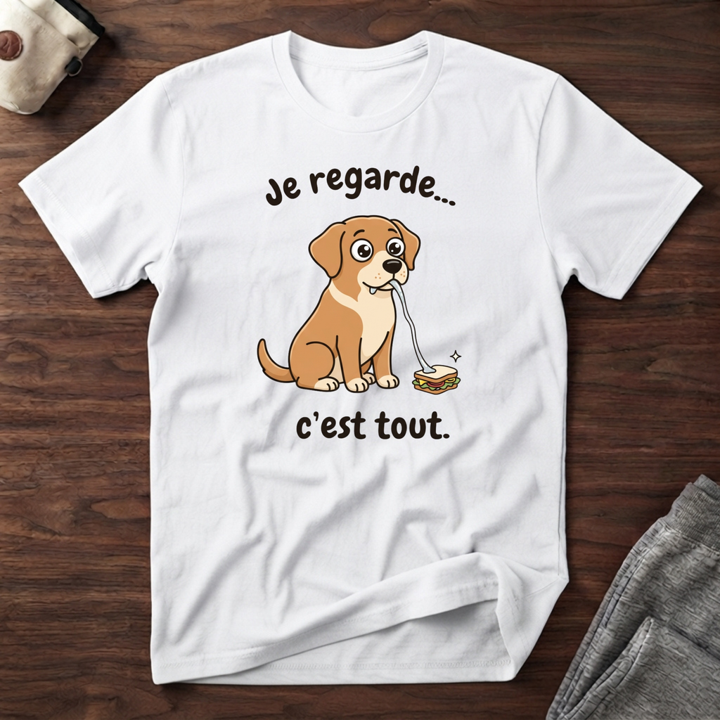T-Shirt — Je regarde... c'est tout