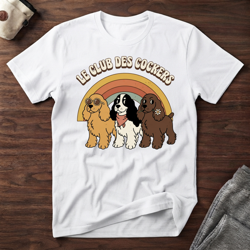 Le Club des Cockers - T-Shirt