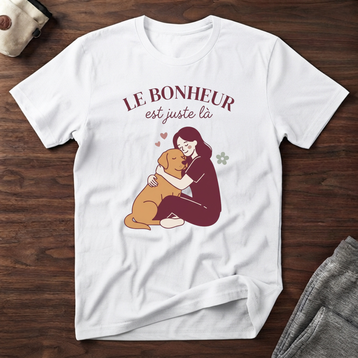 Le bonheur est juste là - T-Shirt