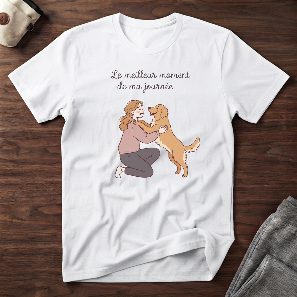 T-Shirt — Le meilleur moment de ma journée