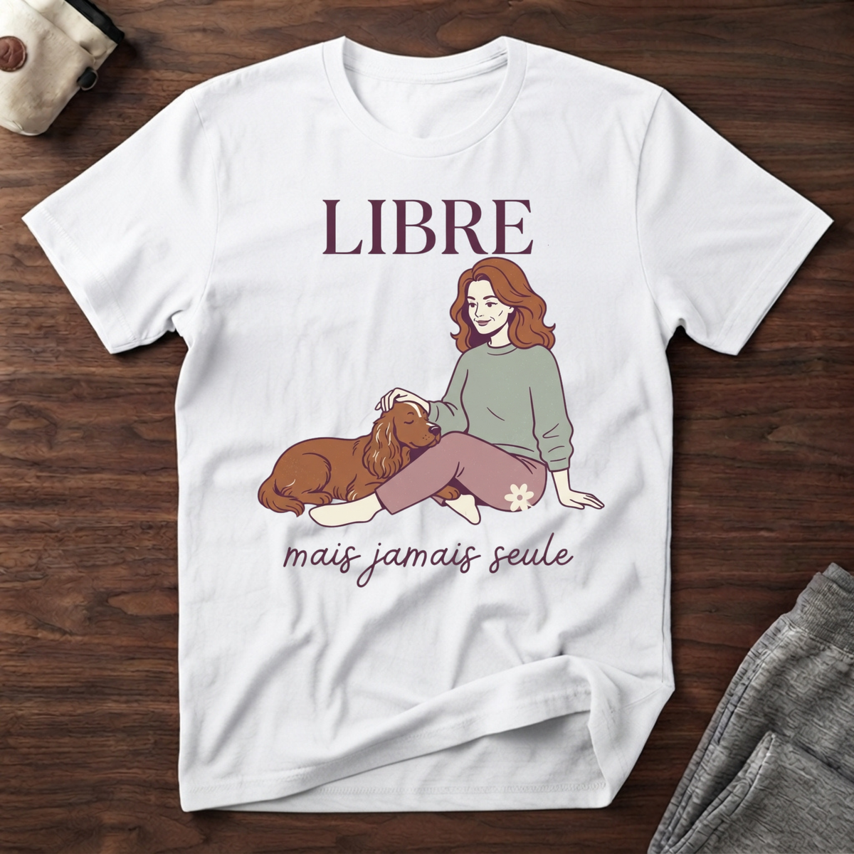 Libre mais jamais seule - T-Shirt