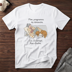 T-Shirt — Mon programme du Dimanche...
