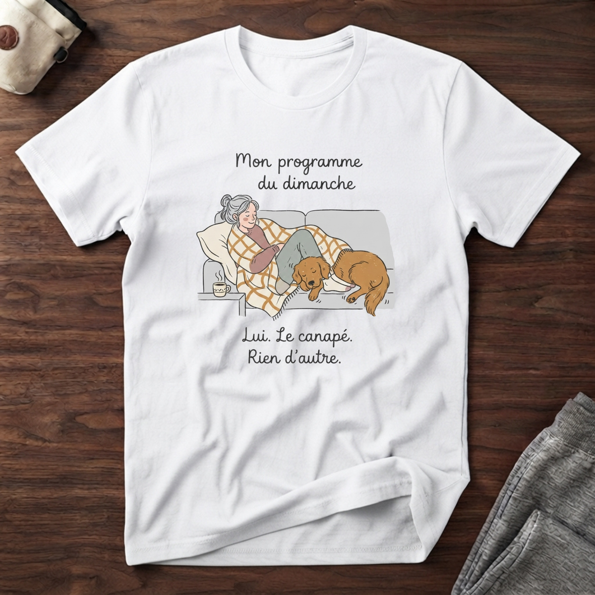 T-Shirt — Mon programme du Dimanche...