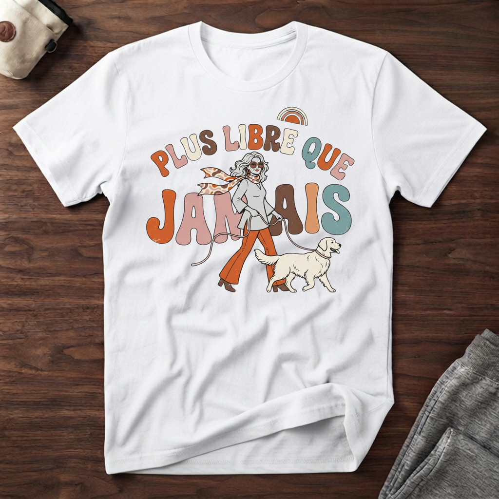 T-Shirt — Plus libre que jamais
