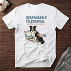 T-Shirt — Responsable télétravail...