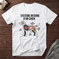 Système interne d'un chien - T-Shirt