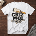 Chez moi les poils font partie du décor - T-Shirt