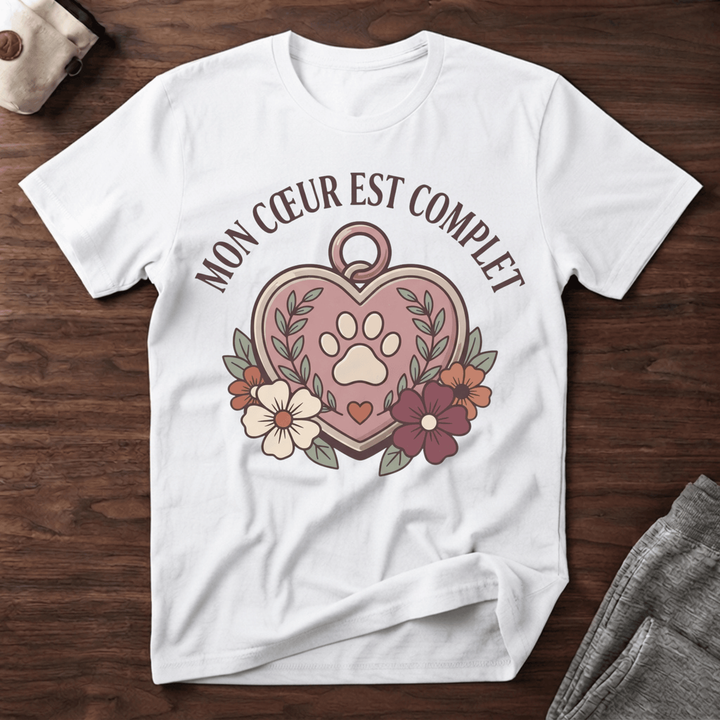 Mon coeur est complet - T-Shirt