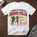 Permis de travail du Border Collie - T-Shirt