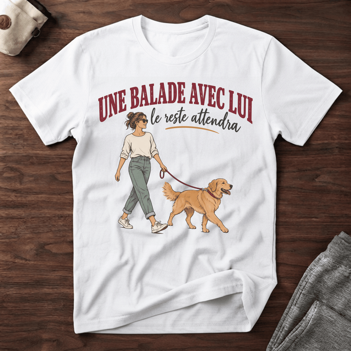 Une balade avec lui - T-Shirt
