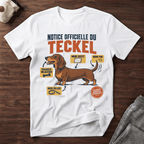 Notice officiel du Teckel - T-Shirt