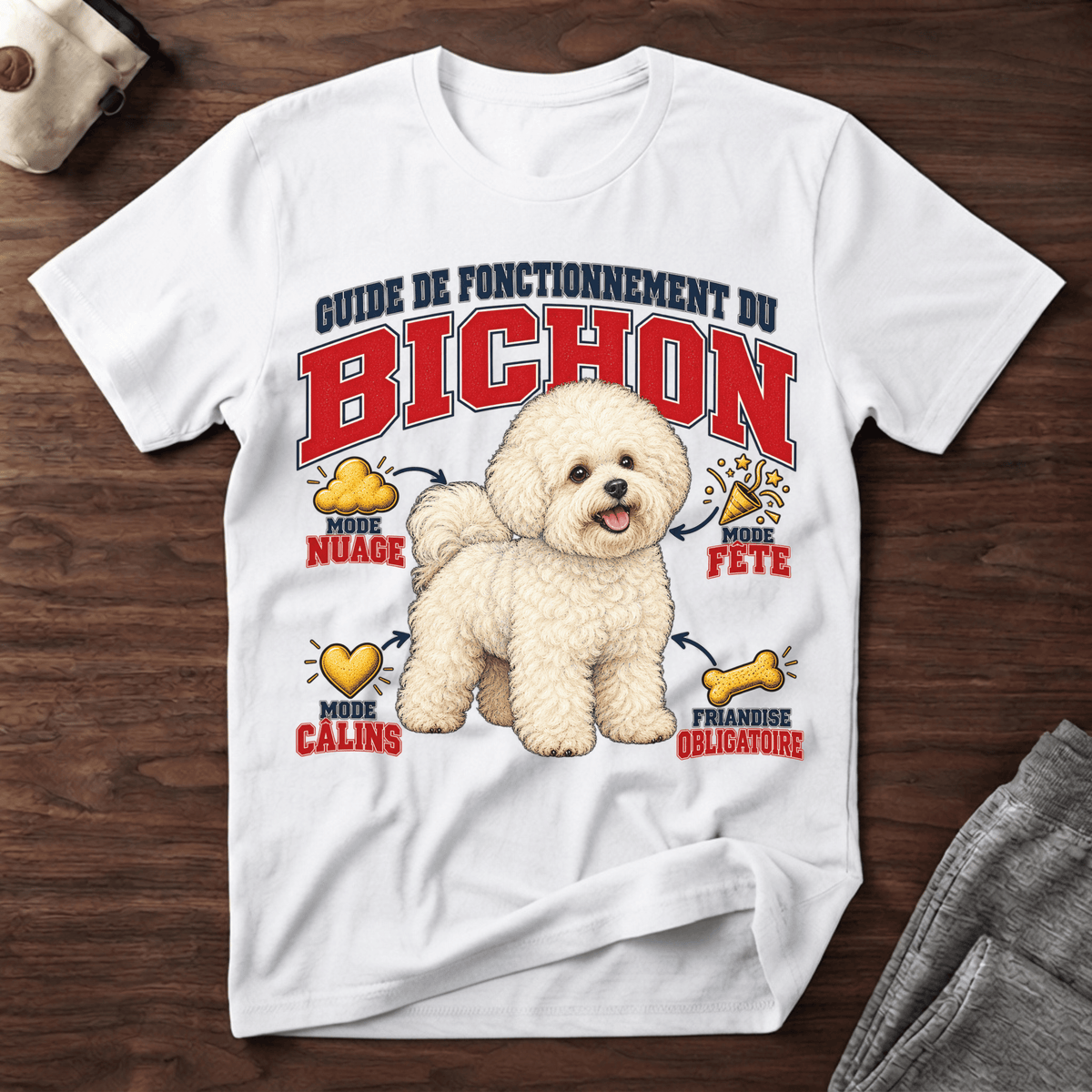 Guide de Fonctionnement du Bichon - T-Shirt