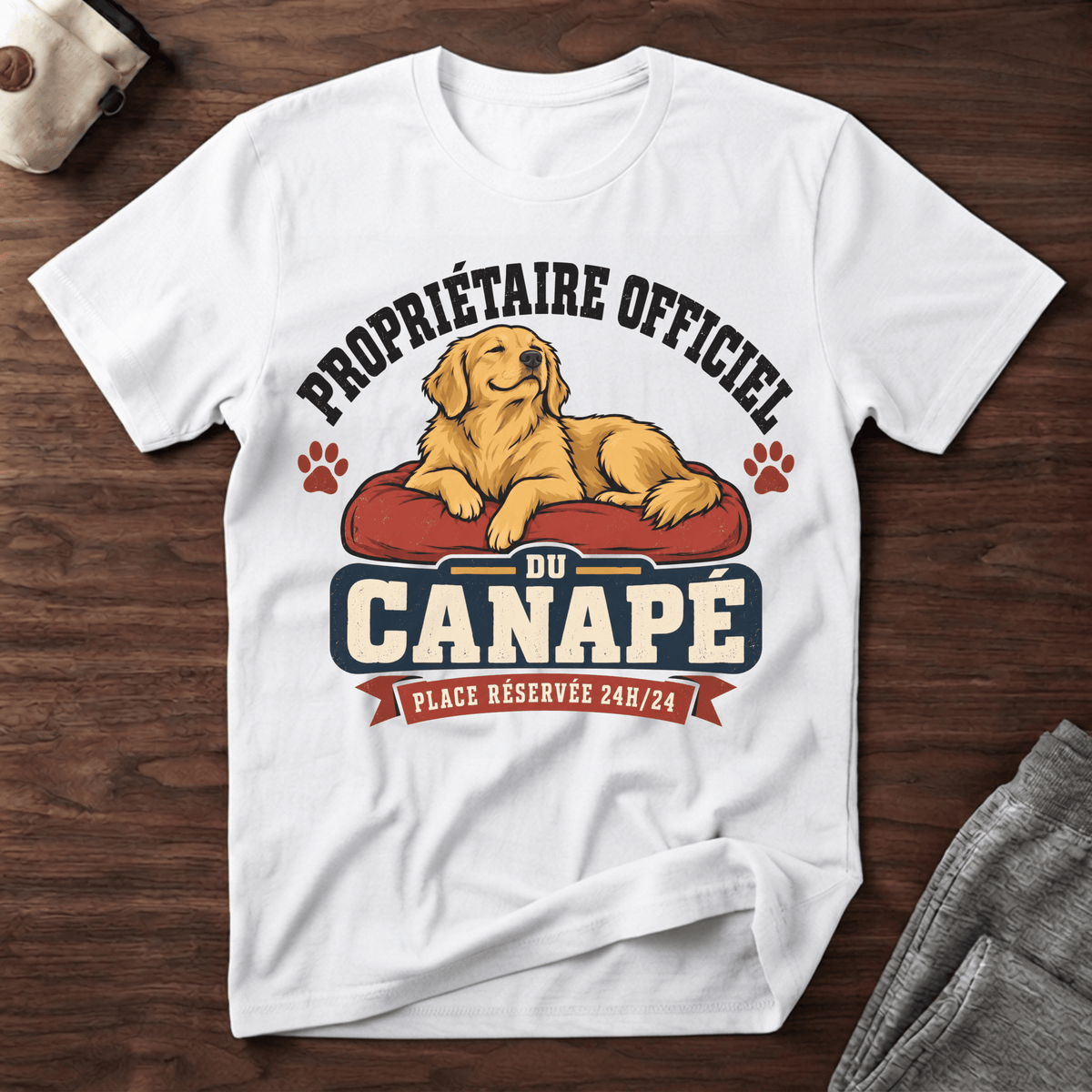 Propriétaire Officiel du canapé - T-Shirt