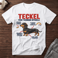 Teckel fiche technique officielle - T-Shirt
