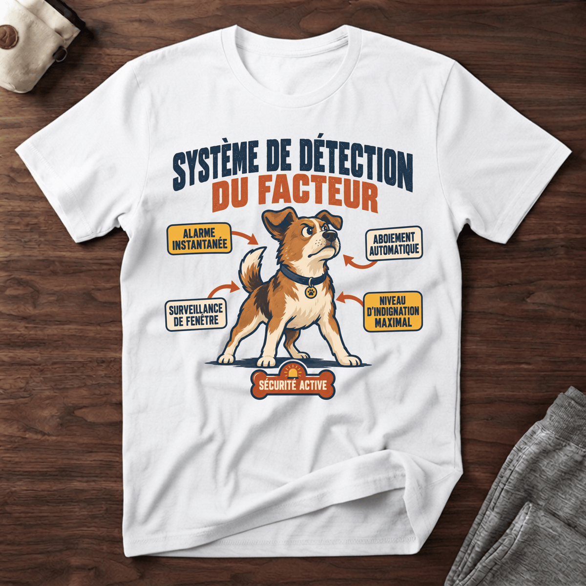 Système de détection du facteur - T-Shirt