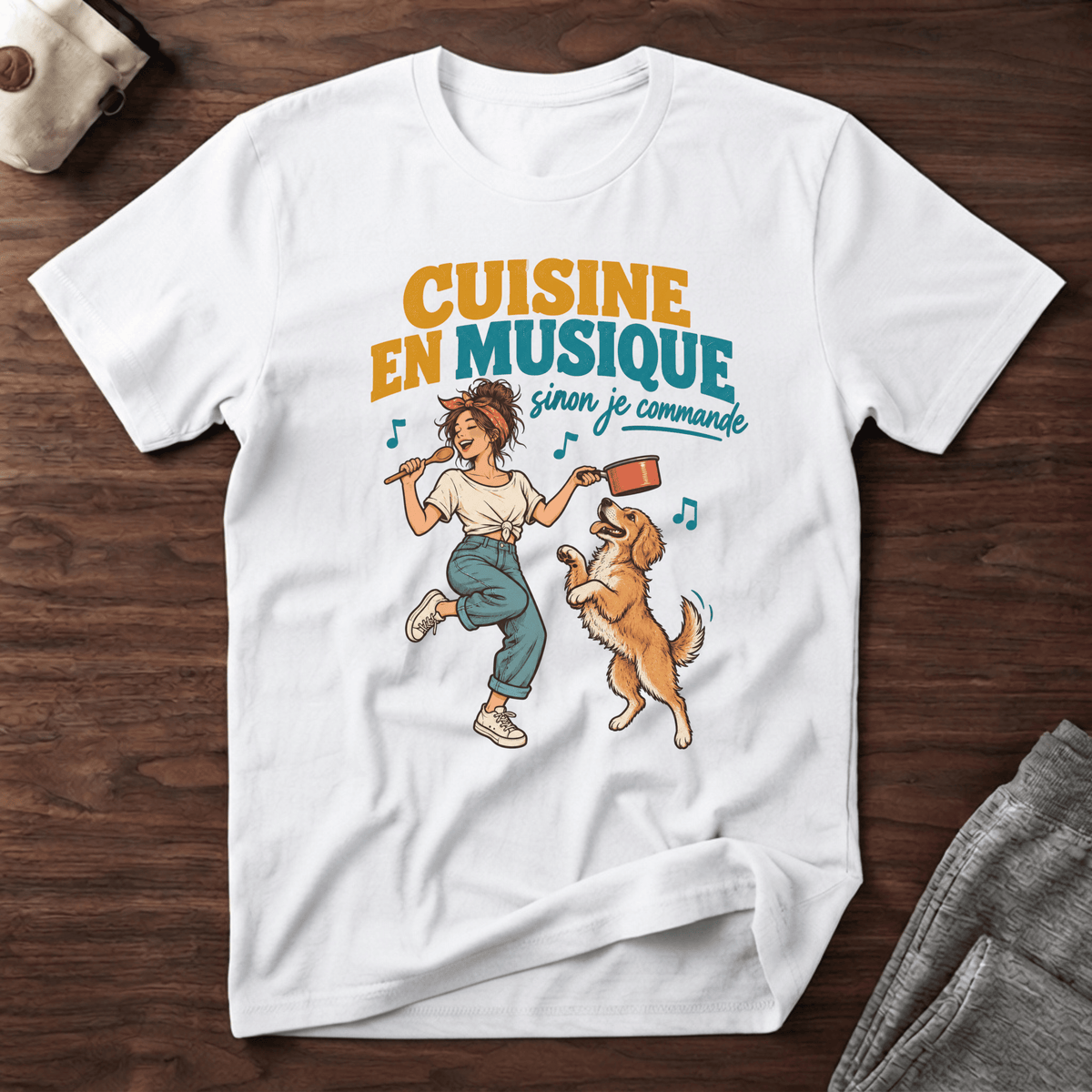 Cuisine en musique - T-Shirt