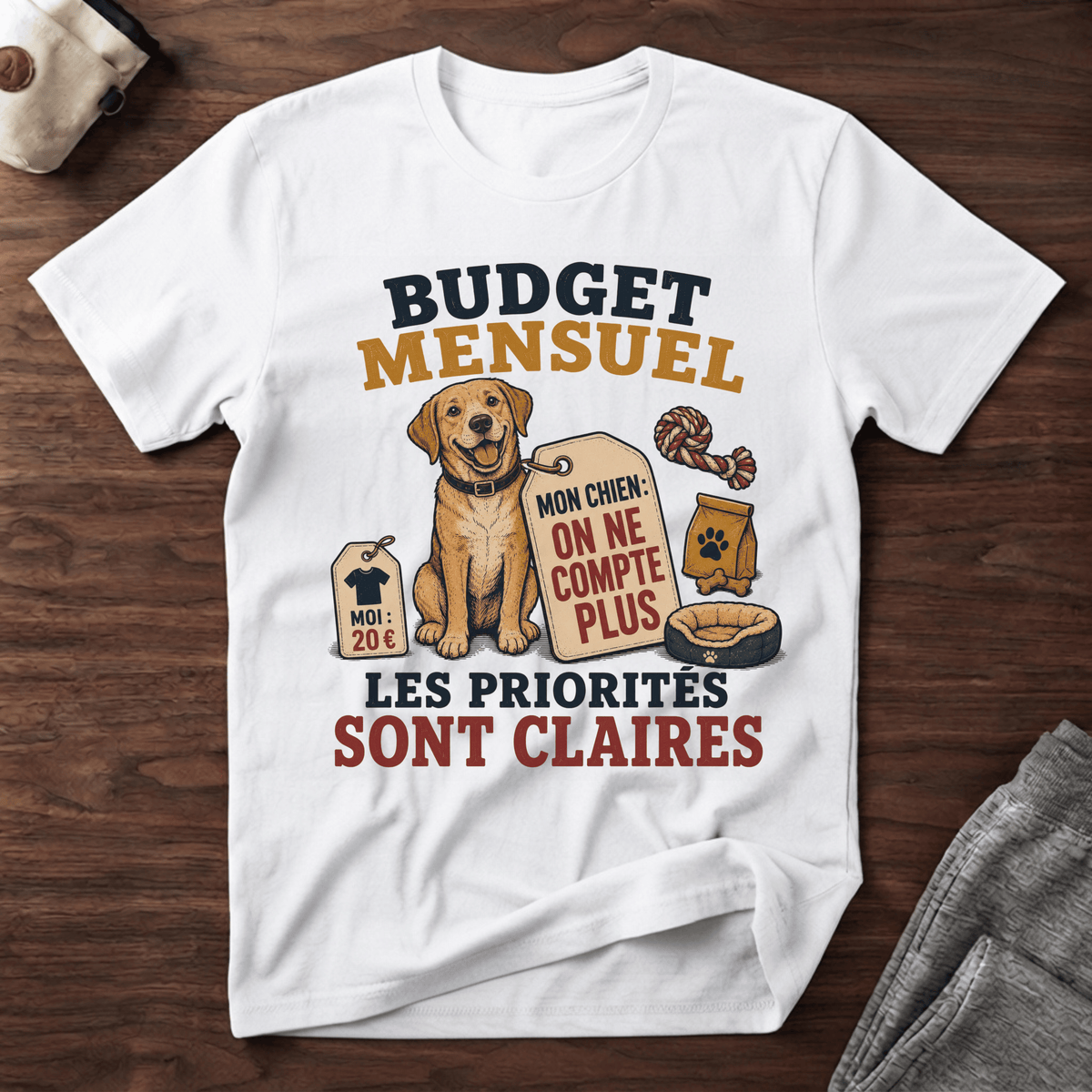Budget mensuel - T-Shirt