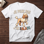 Je peux pas j'ai balade / Caniche - T-Shirt