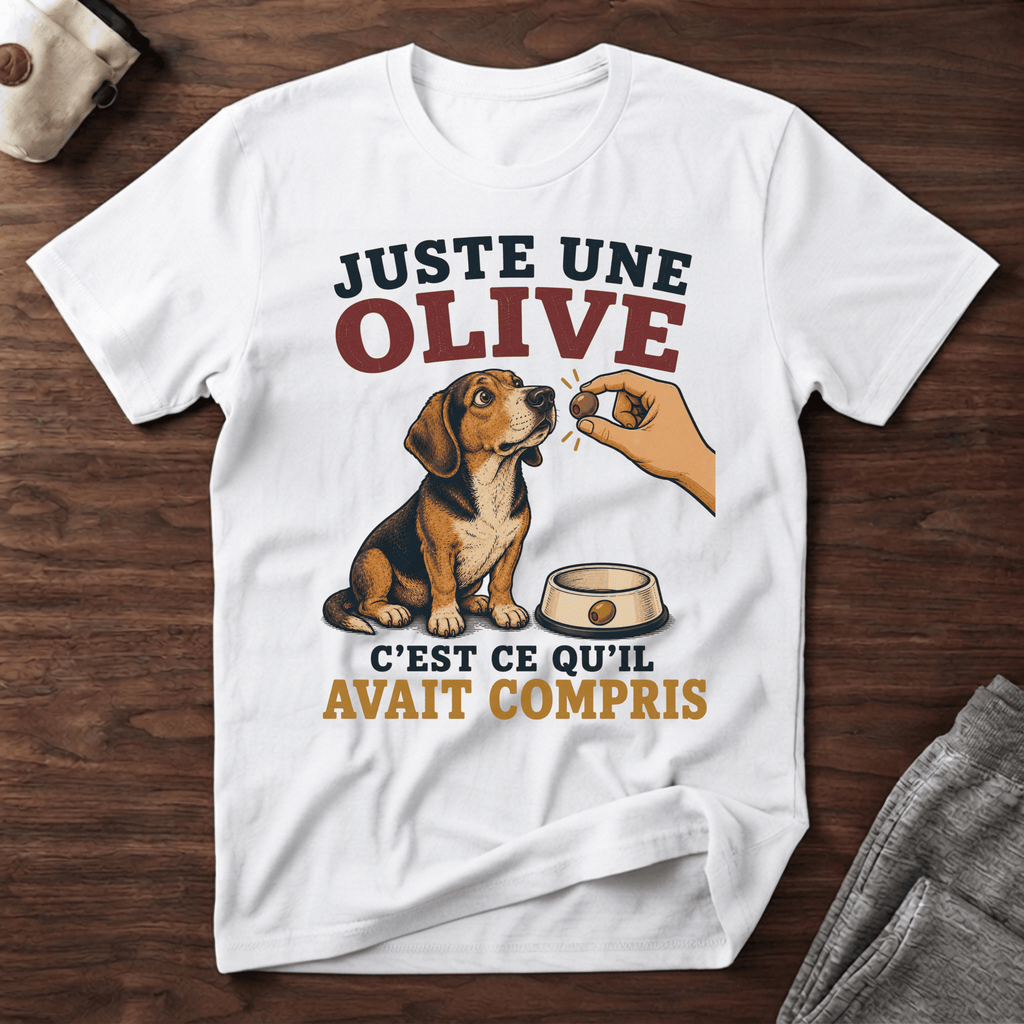 Juste une olive - T-Shirt
