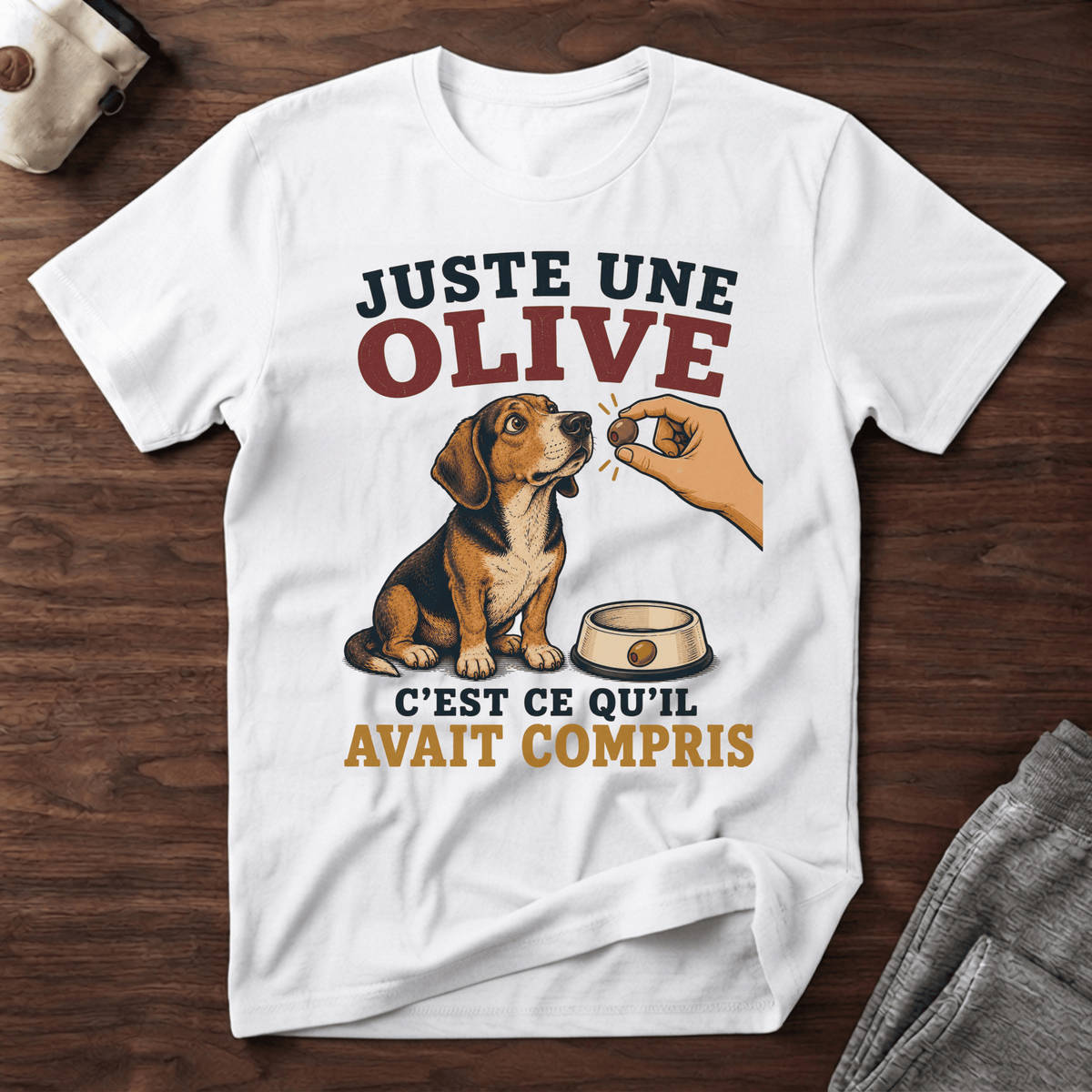 Juste une olive - T-Shirt
