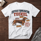 Certificat d'homologation du teckel - T-Shirt