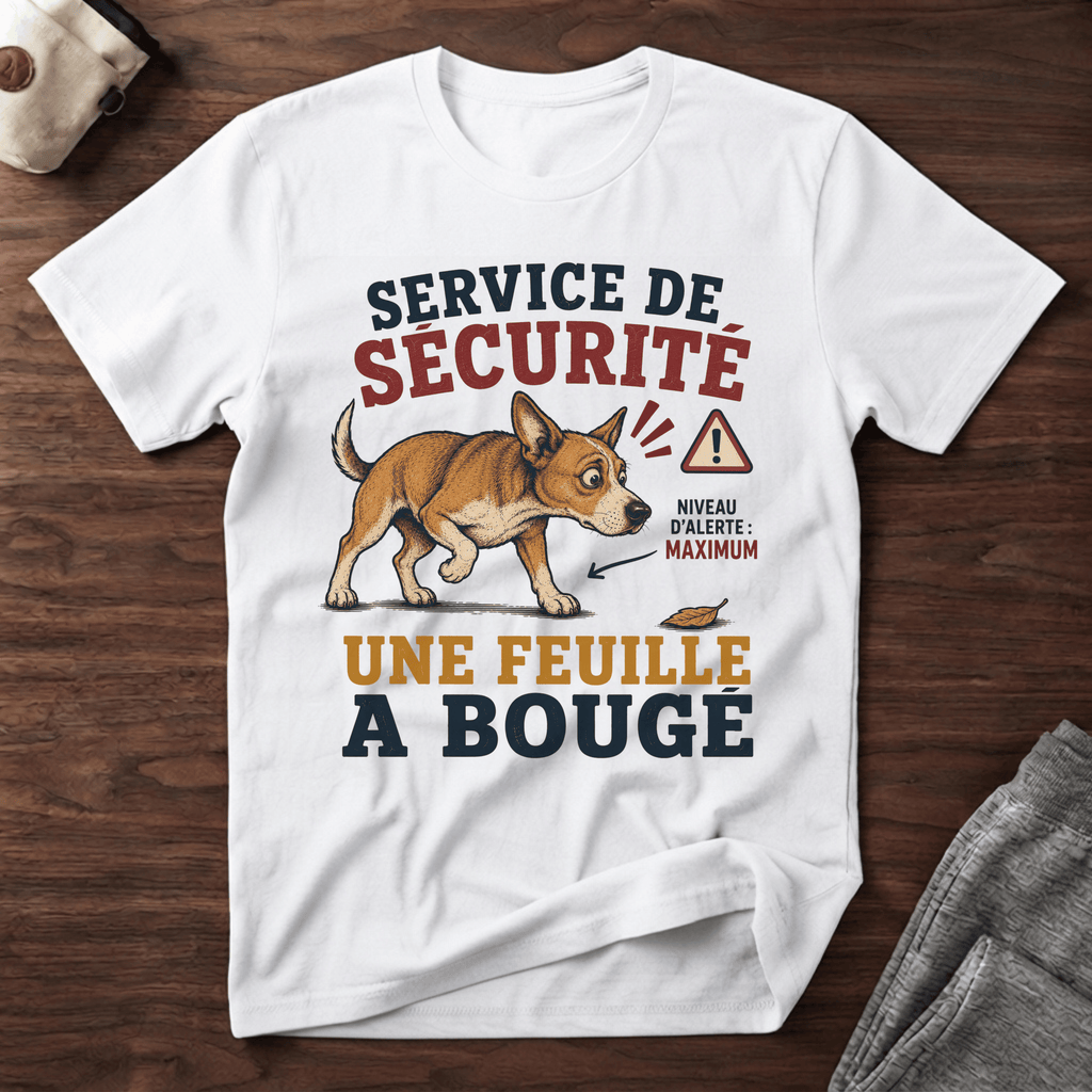 Service de sécurité - T-Shirt