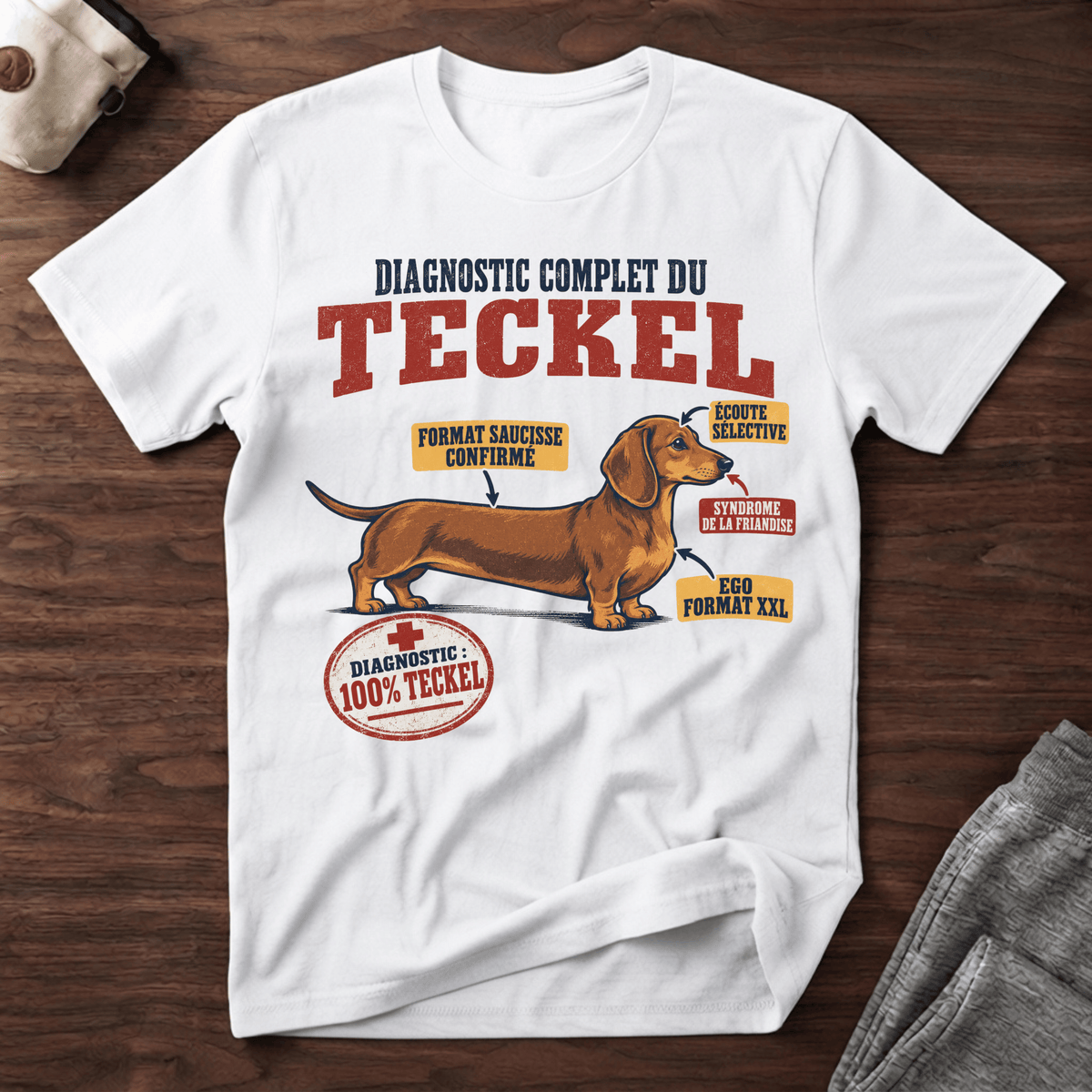 Diagnostic complet du teckel - T-Shirt