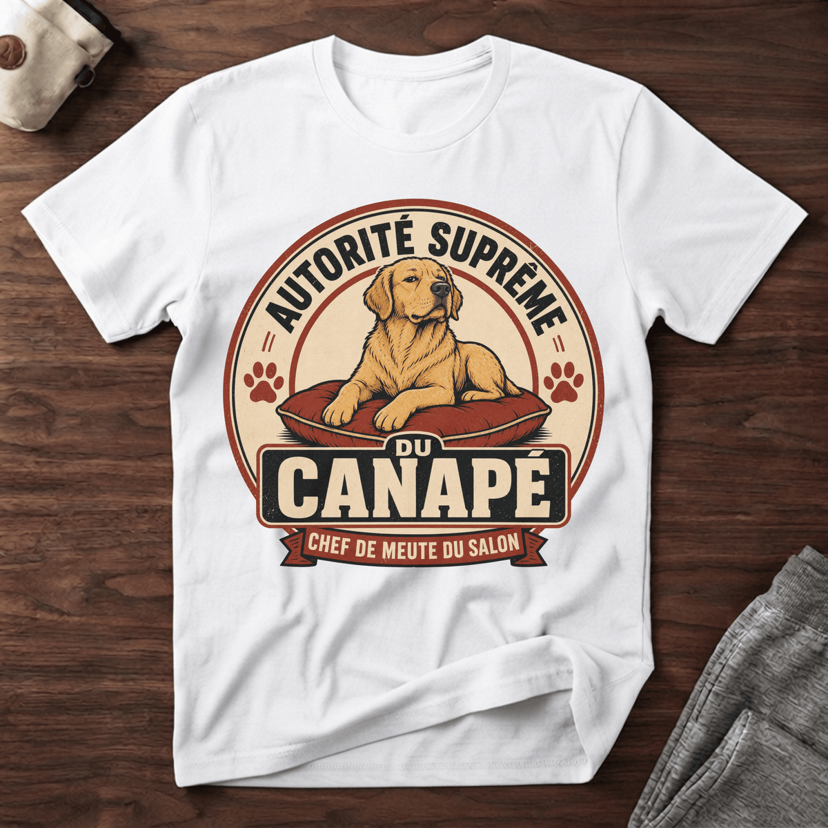 Autorité suprême du canapé - T-Shirt