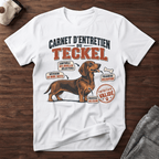 Carnet d'entretien du Teckel - T-Shirt