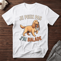 Je peux pas j'ai balade / Cocker - T-Shirt