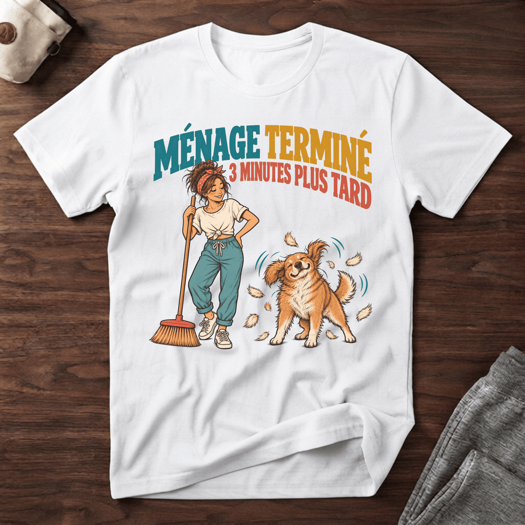 Ménage terminé... 3 minutes plus tard - T-Shirt