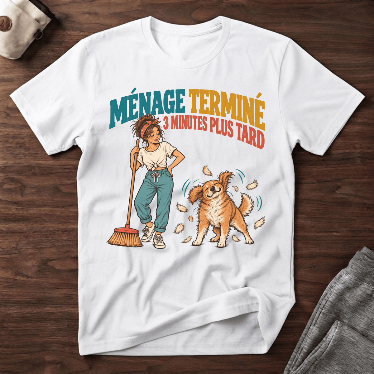 Ménage terminé... 3 minutes plus tard - T-Shirt