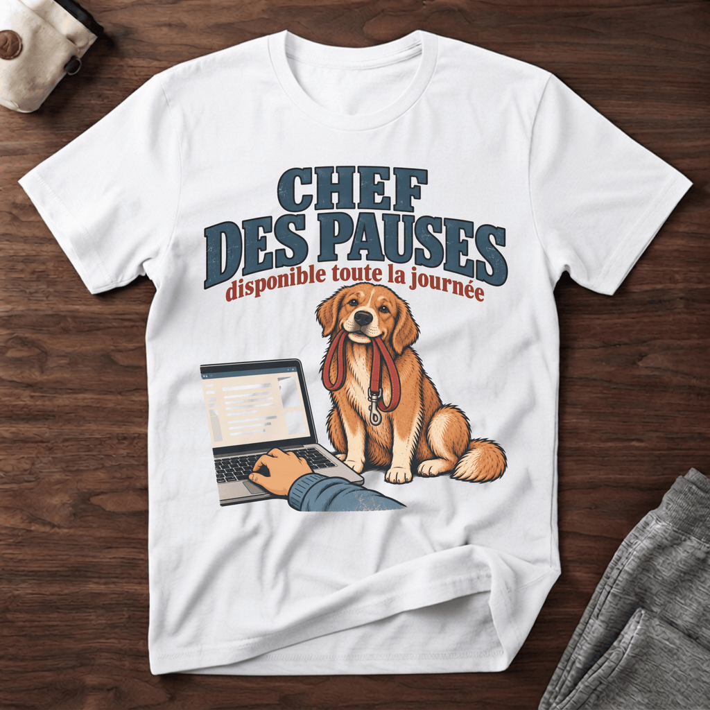 Chef des pauses - T-Shirt