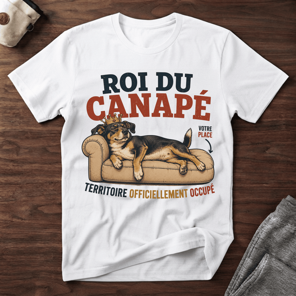 Roi du canapé - T-Shirt