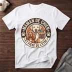 Maman de chien... - T-Shirt