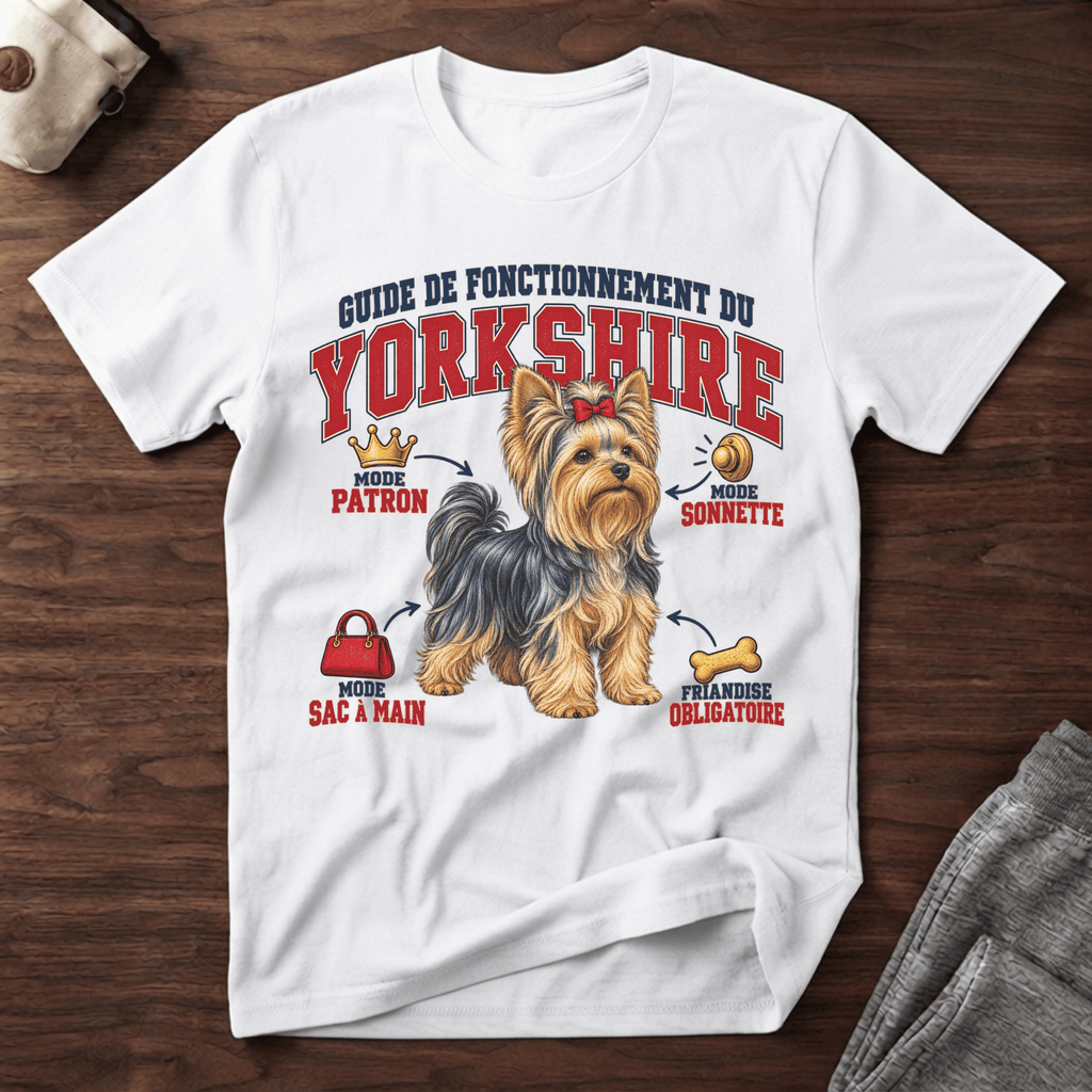 Guide de Fonctionnement du Yorkshire - T-Shirt