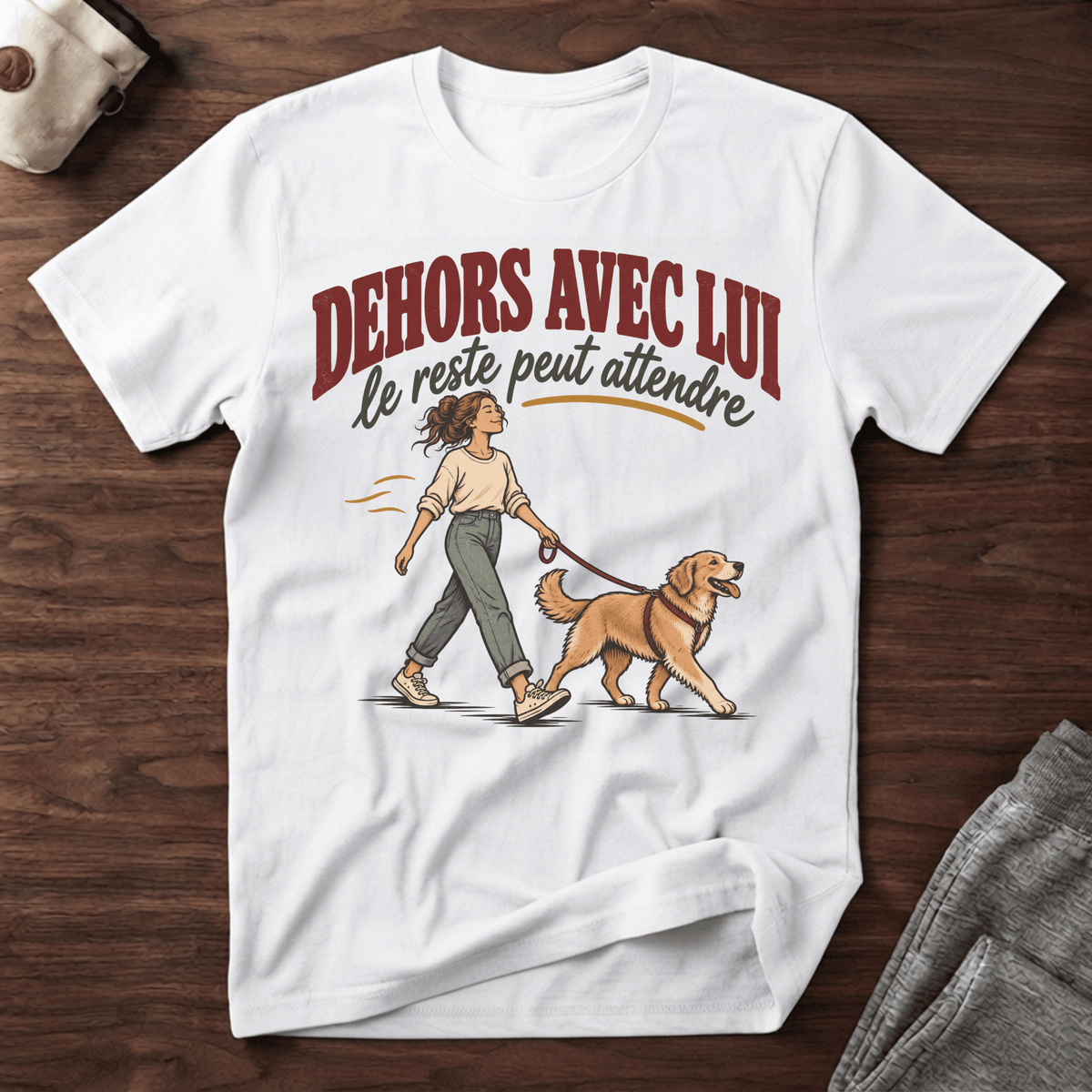 Dehors avec lui - T-Shirt
