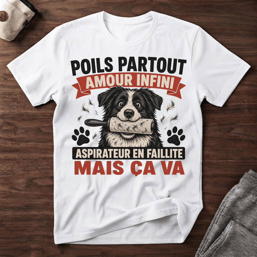 Poils partout... - T-Shirt