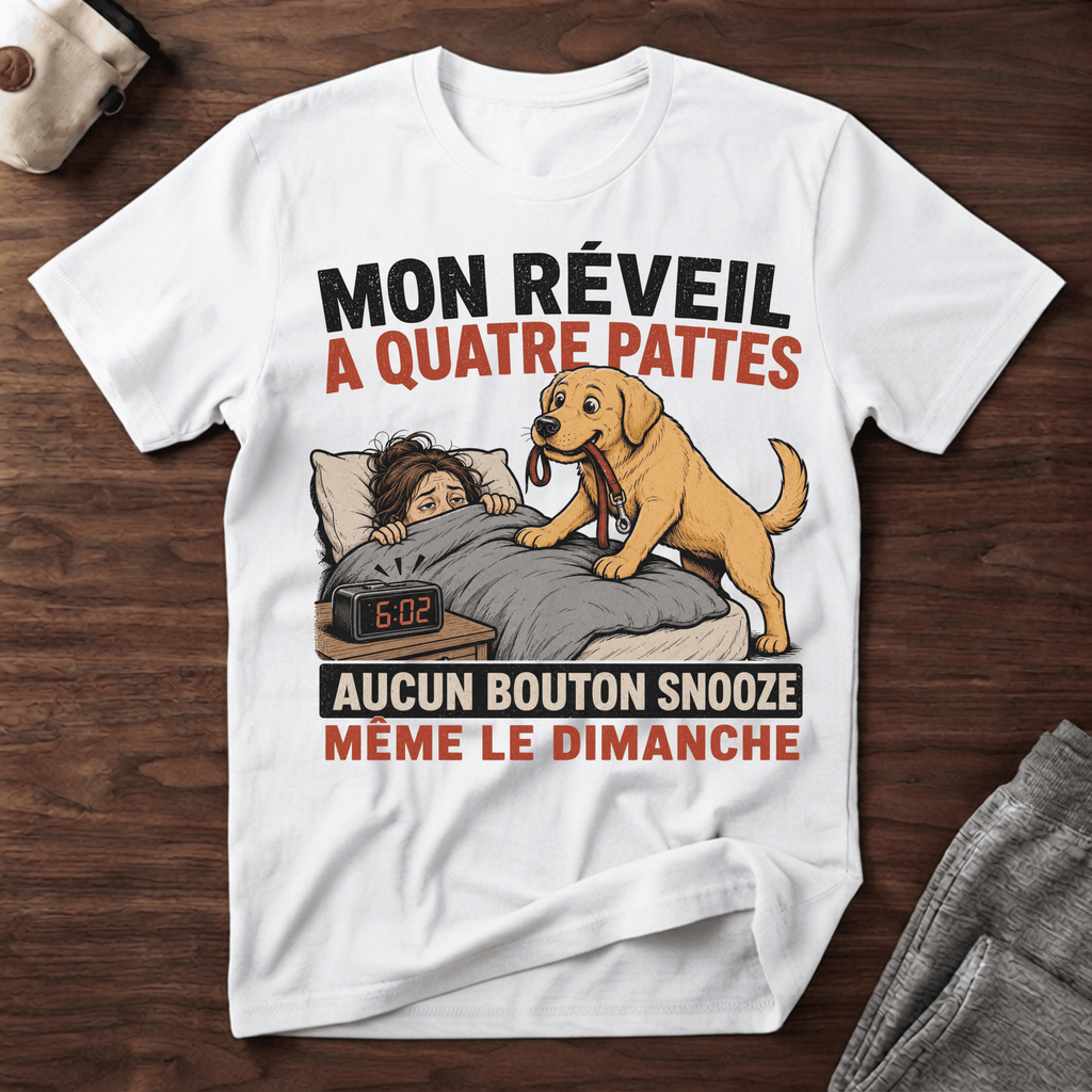 Mon réveil... - T-Shirt