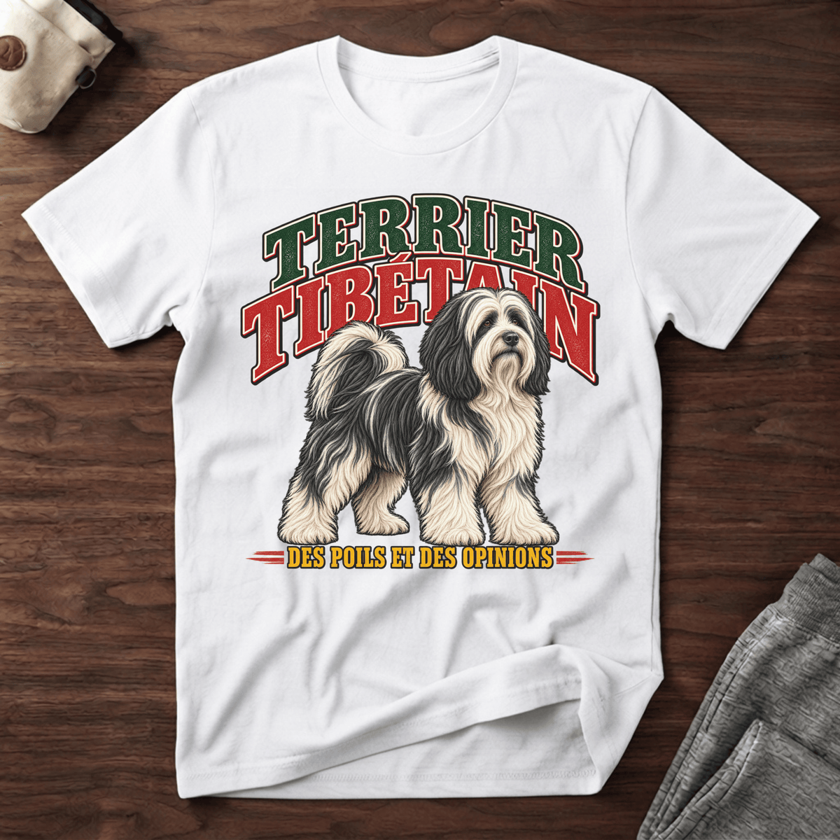 Terrier Tibétain - T-Shirt