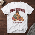 Mon bonheur a des poils - T-Shirt