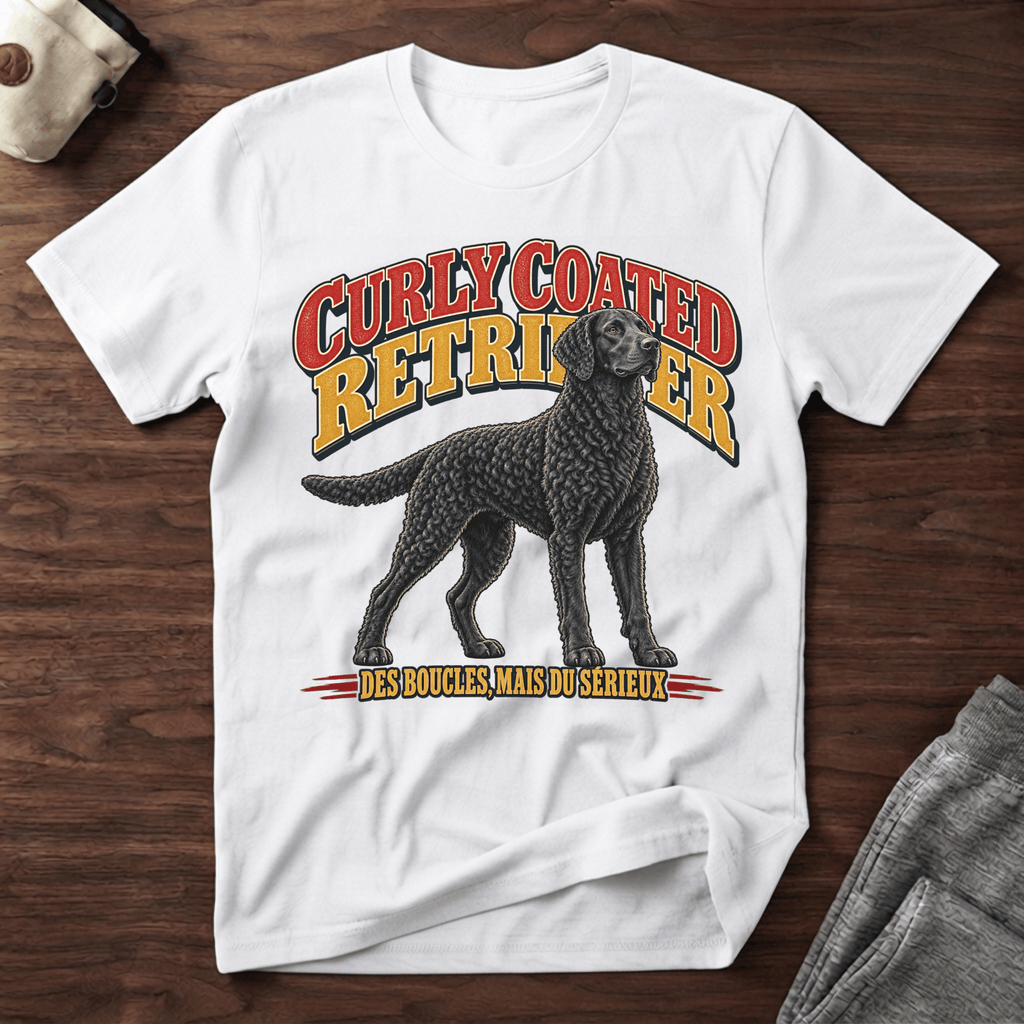 Curly Coated Retriever - T-Shirt