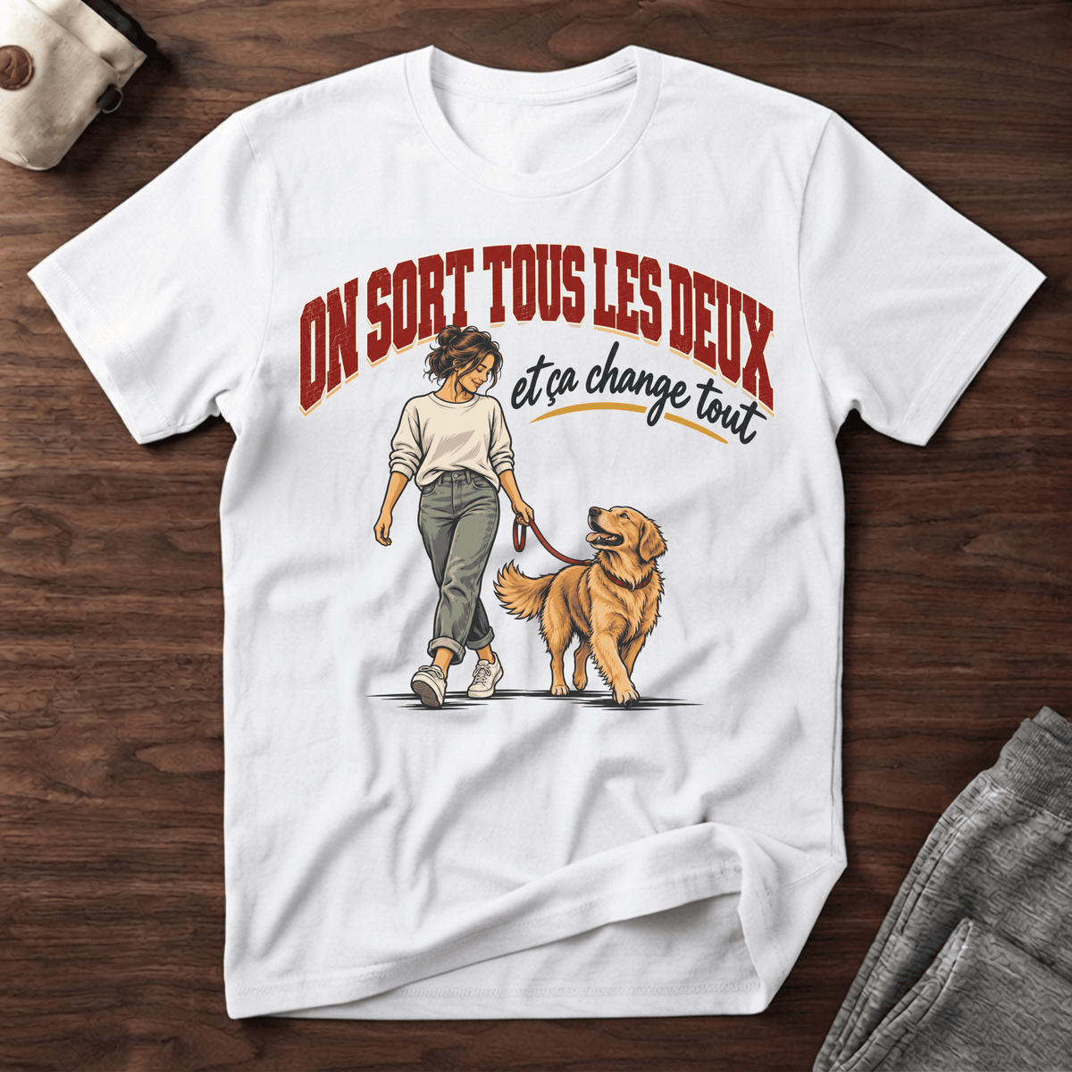 On sort tous les deux - T-Shirt